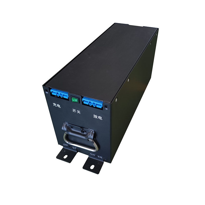 耐久性 48V 40AH リチウムイオンフォークリフトバッテリー 165x205x480MMフォークリフト牽引バッテリー