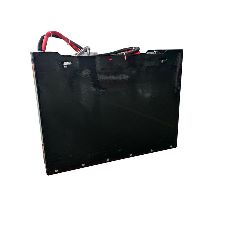 黒いリチウムリフトトラックバッテリー 細かい寸法740*170*520mm 工業用