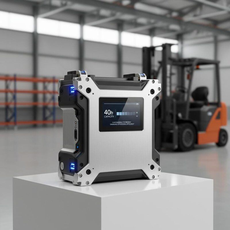 Lithium Battery Forklift Lithium Battery 40ah Capacity Customizable Technology Enhancing Forklift Operational Efficiency